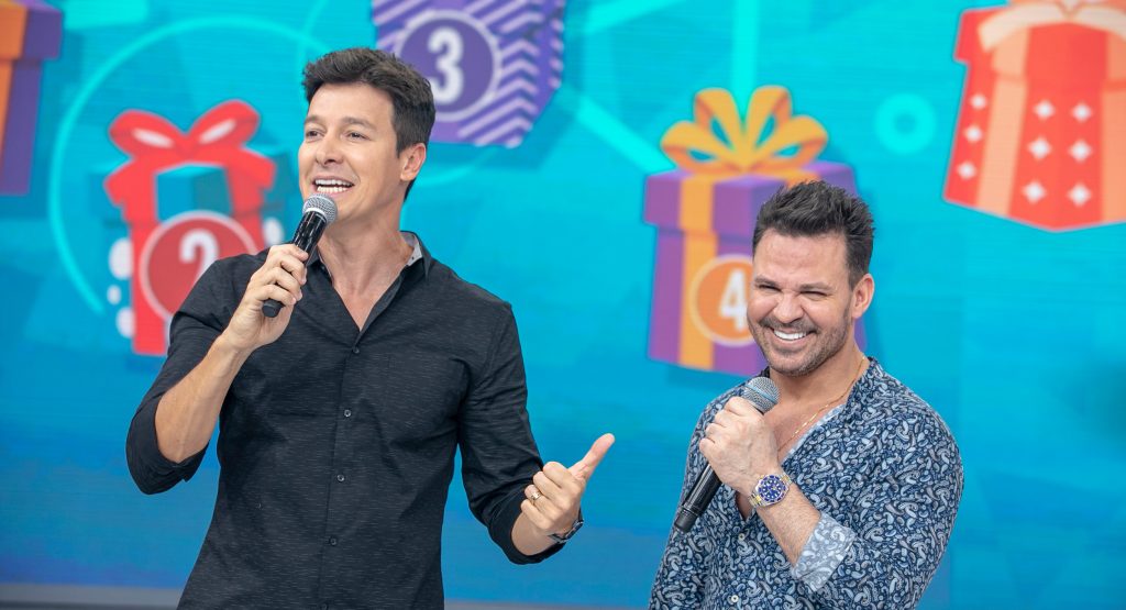 Rodrigo Faro prepara superfesta de aniversário para Eduardo Costa